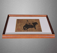 甘肃书画装裱配框服务案例