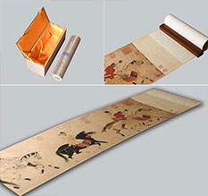 甘肃馆藏书画复制博物馆书画复制服务